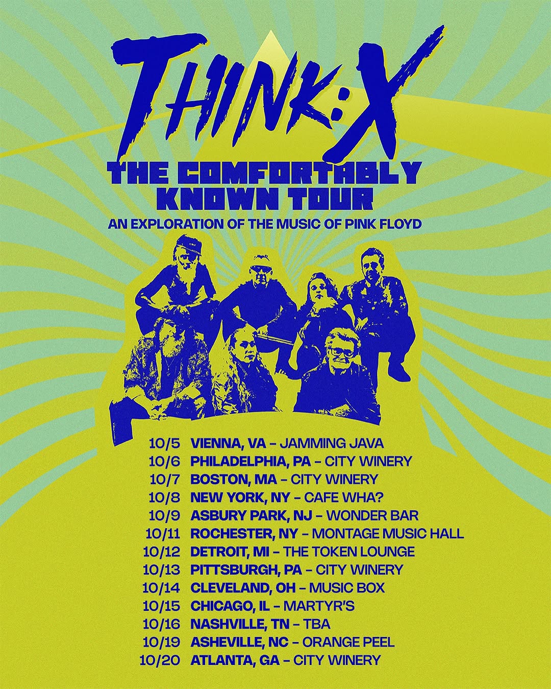 Think:X - The Comfortably Known Tour