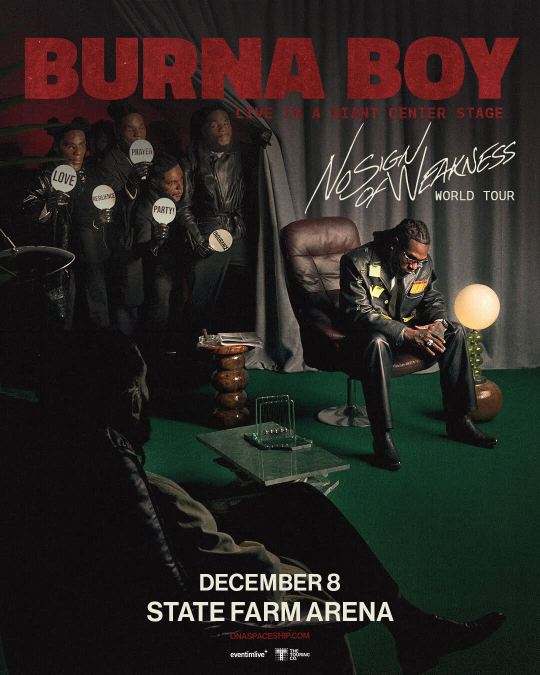 Burna Boy: No Signal of Weakness World Tour