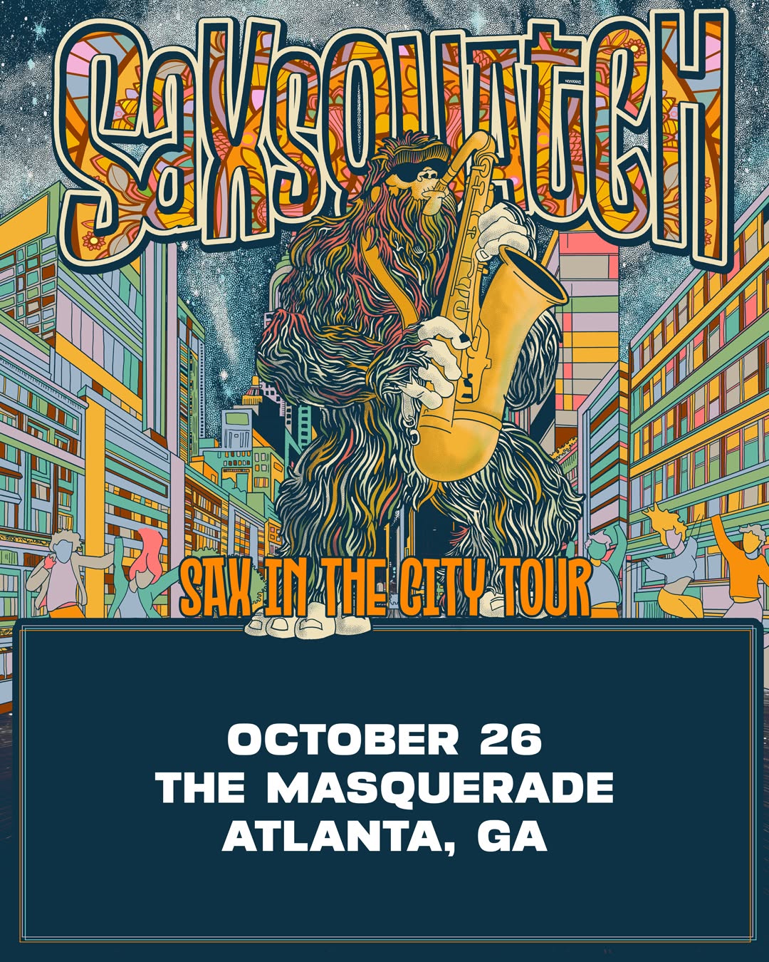 Saksoutron: Sax in the City Tour