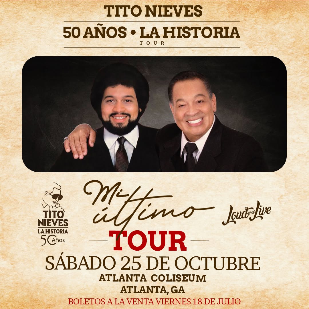 Tito Nieves: 50 Años - La Historia Tour