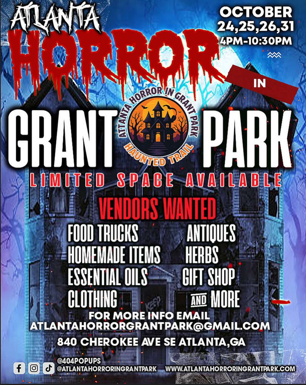 Atlanta Horror in Grant Park