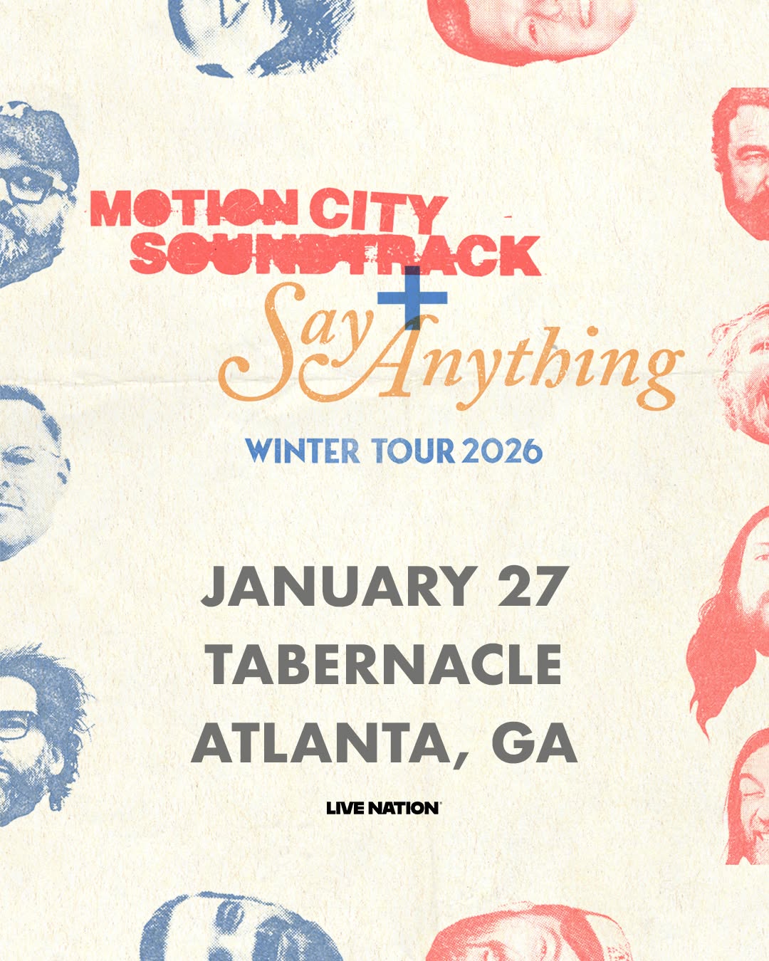 Motion City Soundtrack: Say Anything Winter Tour 2026