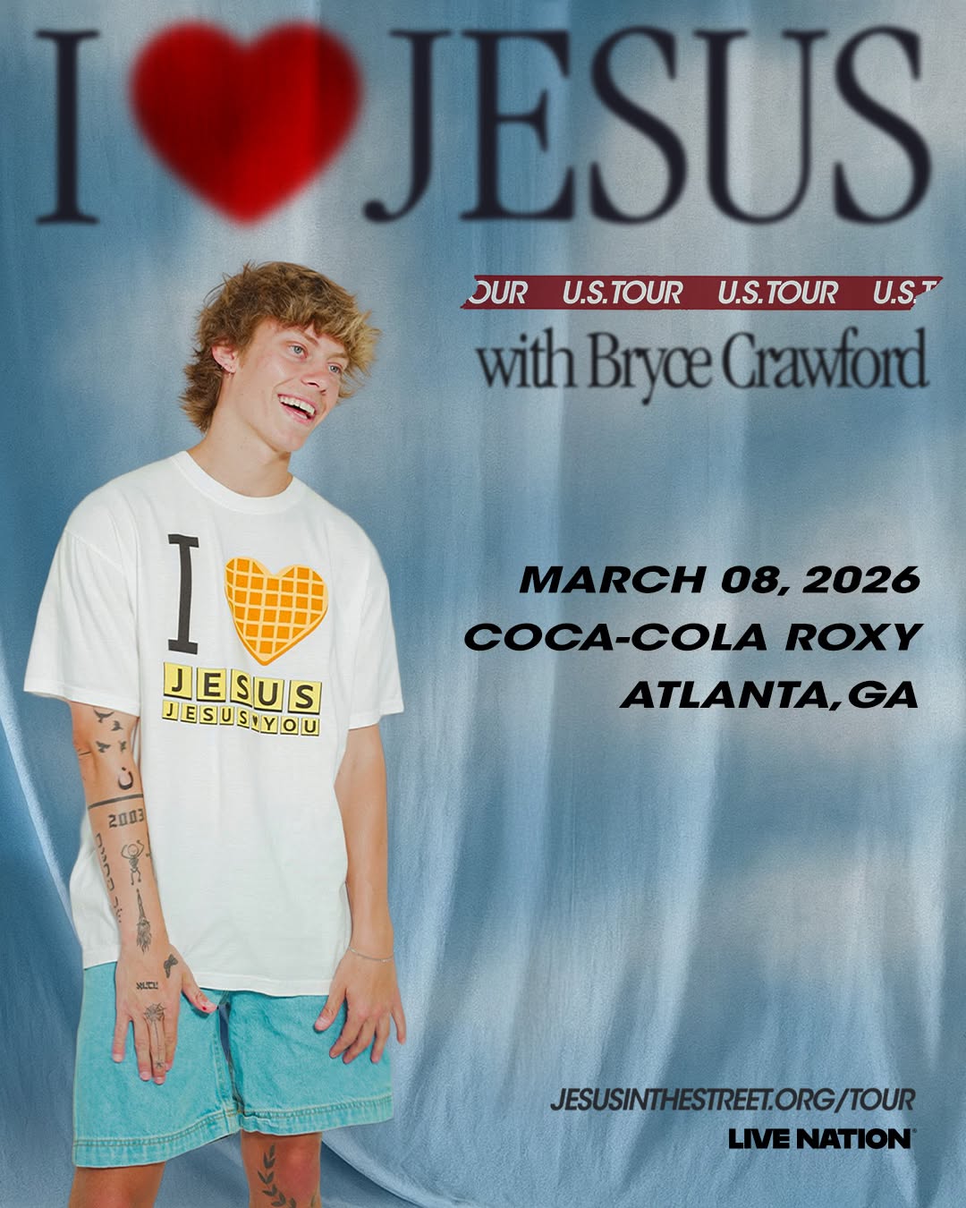 I Love Jesus U.S. Tour with Bryce Crawford