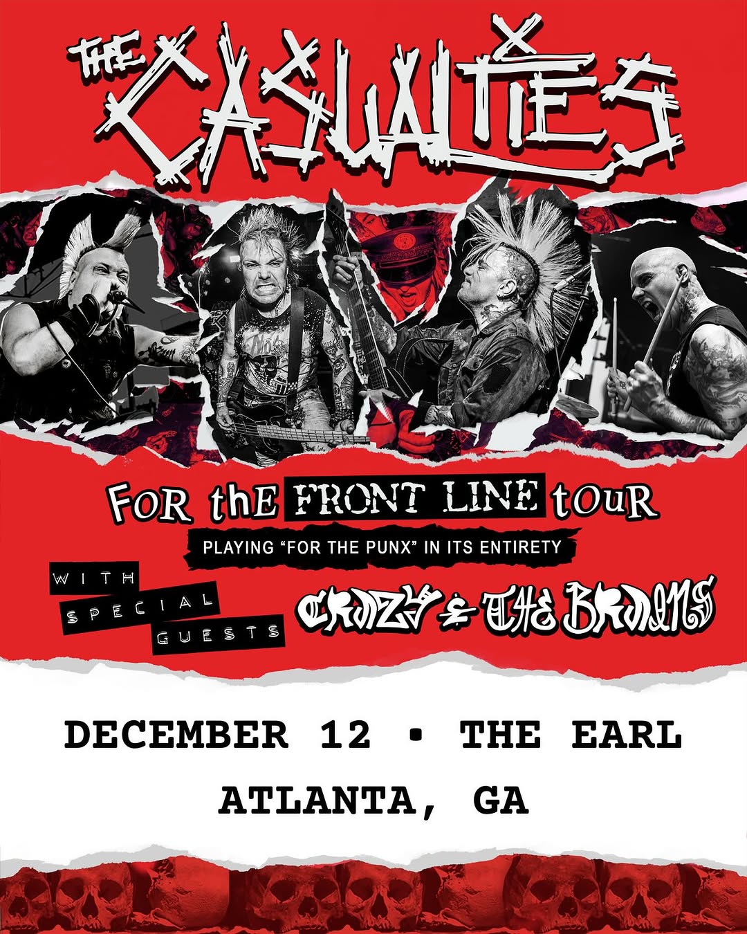 The Casualties: For the Front Line Tour