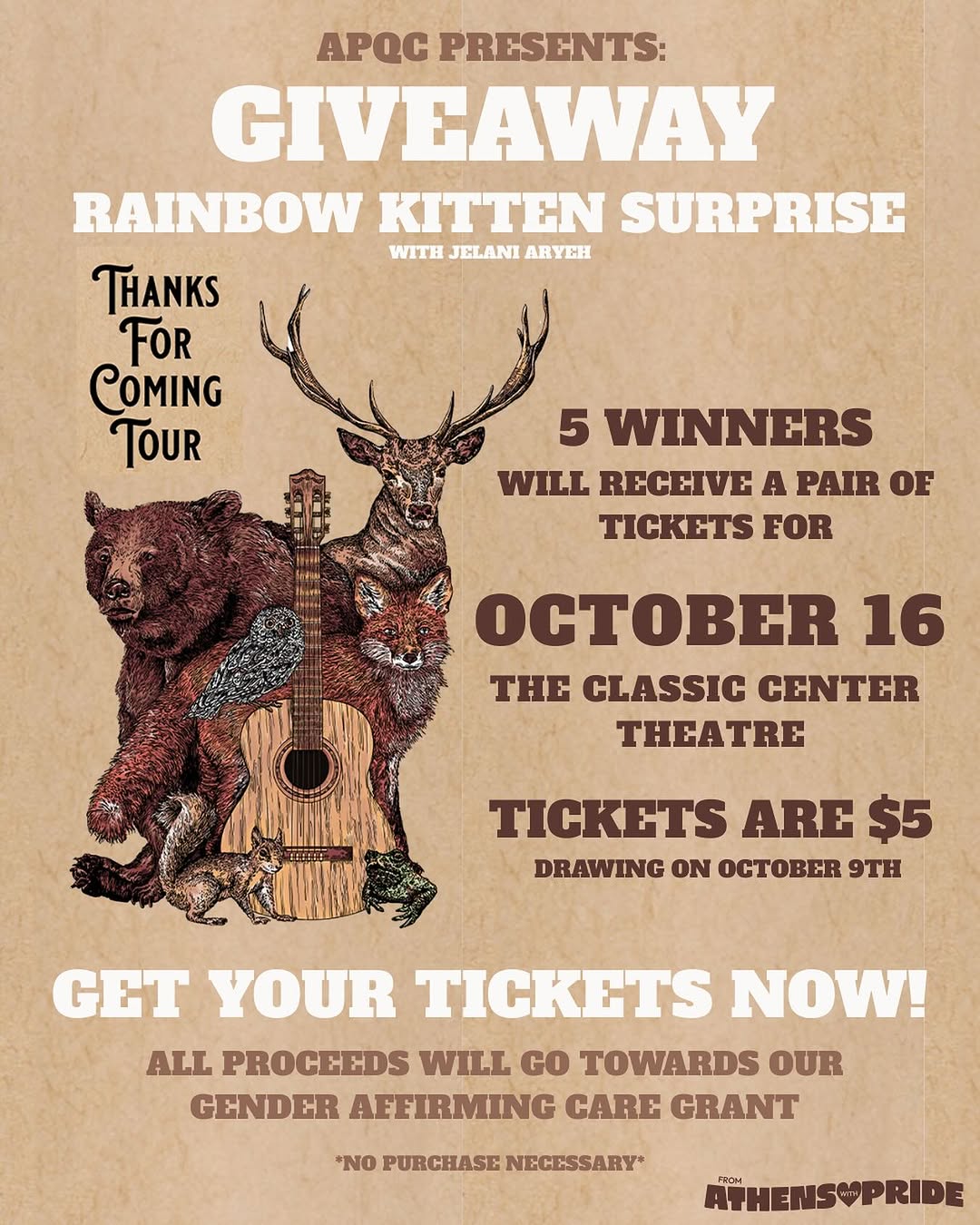 Rainbow Kitten Surprise: Thanks For Coming Tour