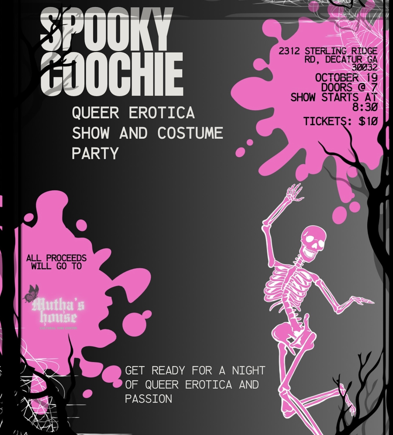 Spooky Goochie: Queer Erotica Show and Costume Party