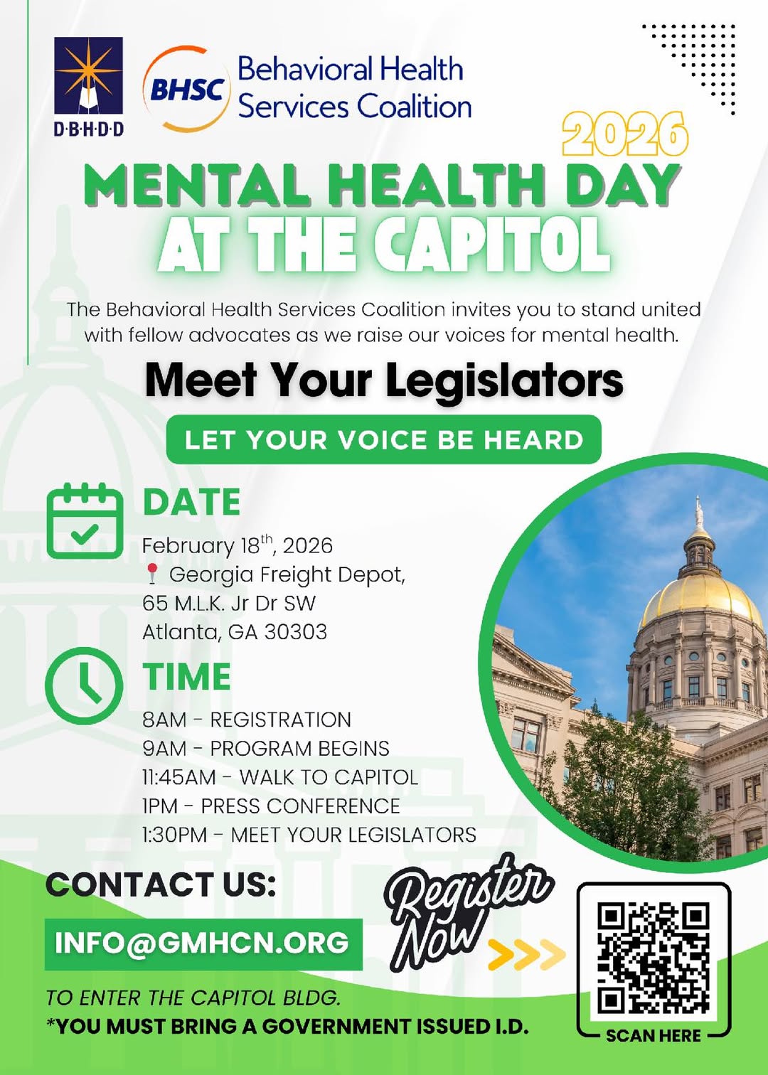 Mental Health Day at the Capitol