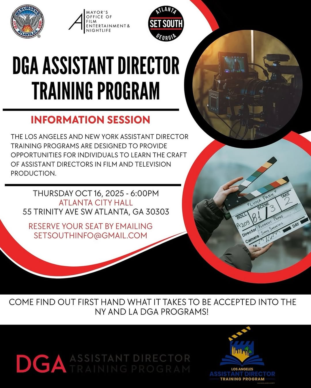 DGA Assistant Director Training Program Information Session