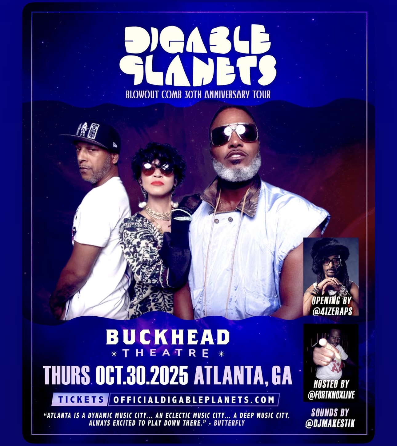 Digable Planets Blowout Comb 30th Anniversary Tour