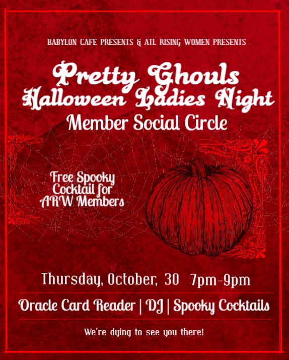 Pretty Ghouls Halloween Ladies Night