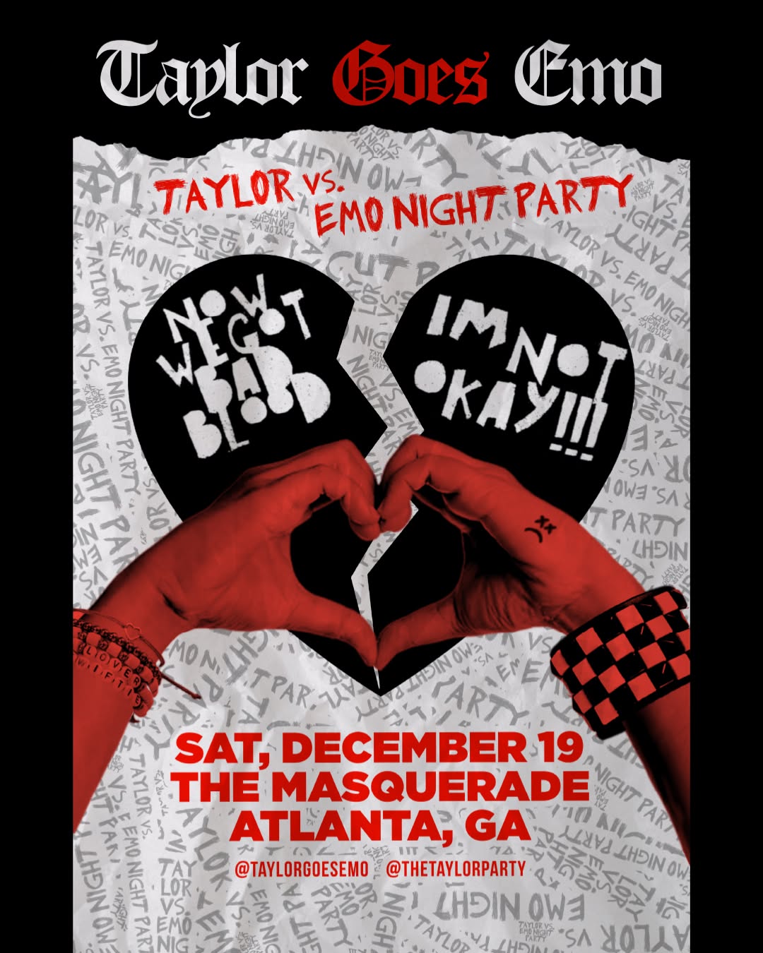 Taylor Goes Emo: Taylor vs. Emo Night Party