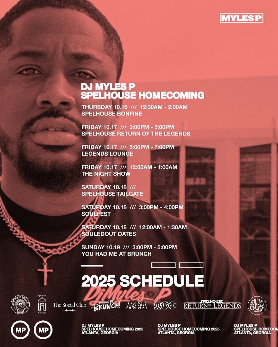 DJ Myles P Spelhouse Homecoming 2025