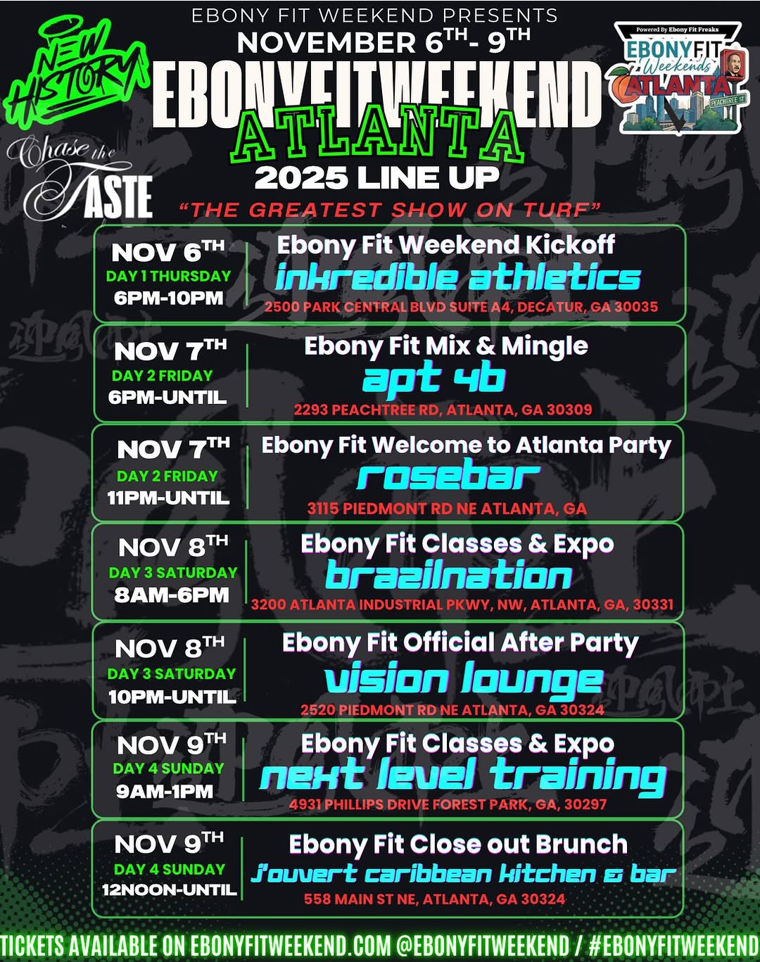 Ebony Fit Weekend Atlanta 2025
