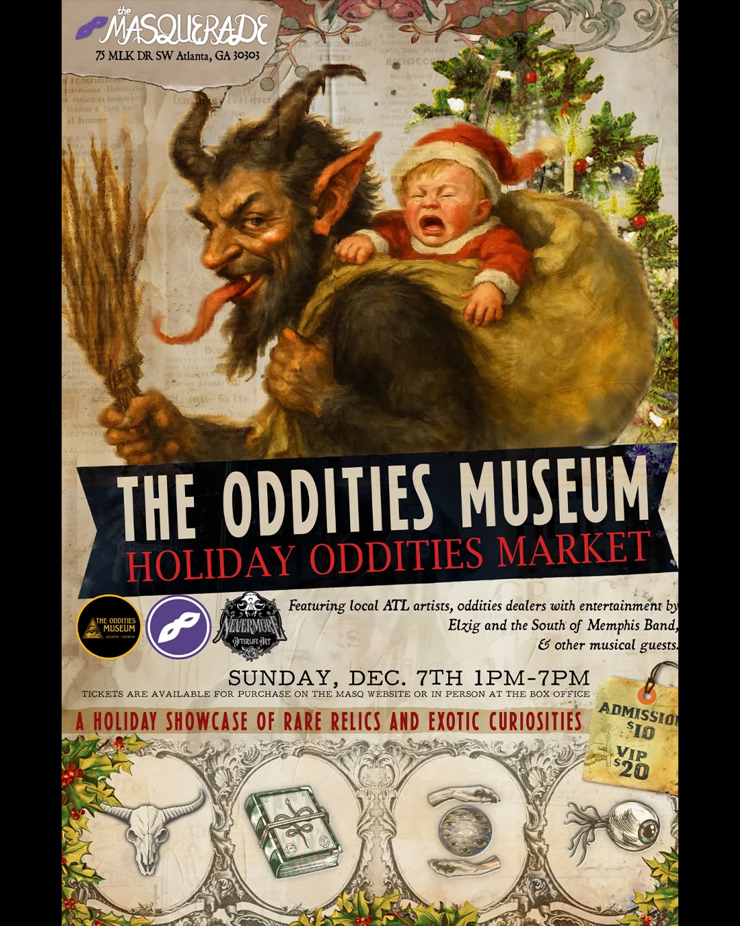 The Oddities Museum Holiday Oddities Market