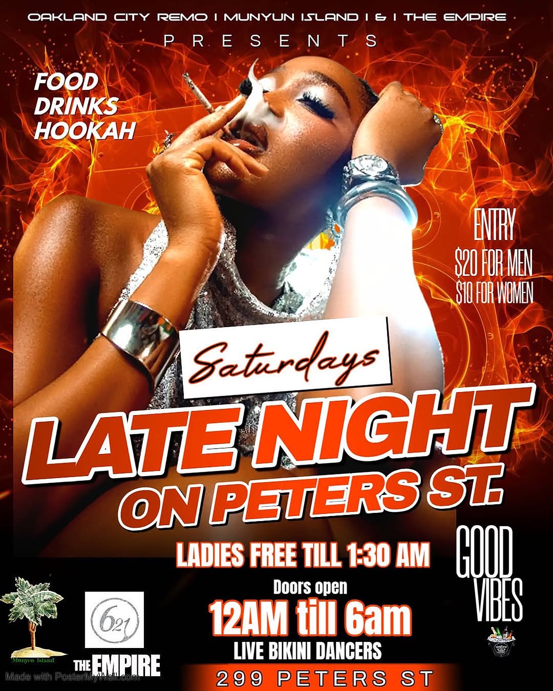 Late Night on Peters St