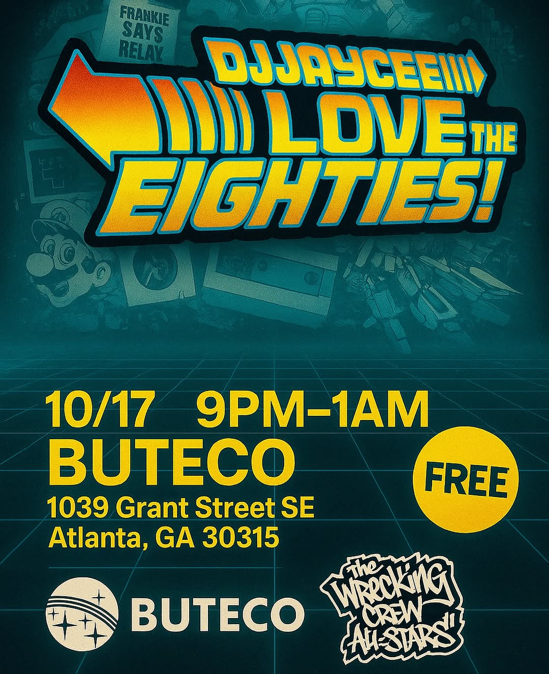 DJ Jaycee: Love the Eighties!