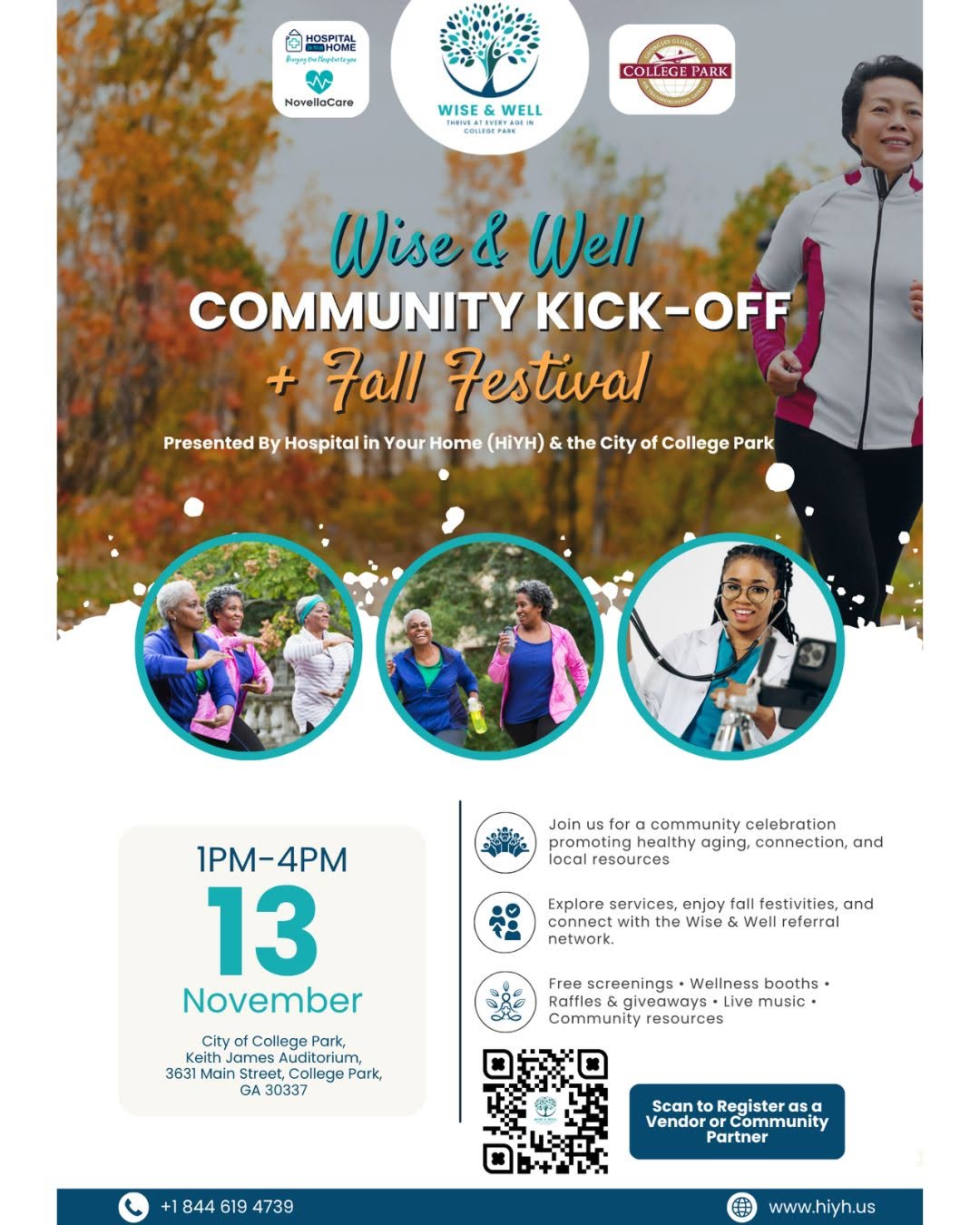 Wise & Well Community Kick-off + Fall Festival