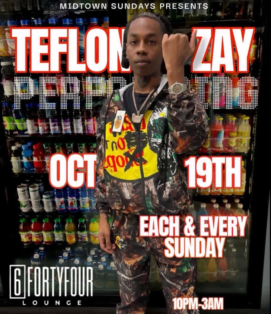 Teflon Zay Performing