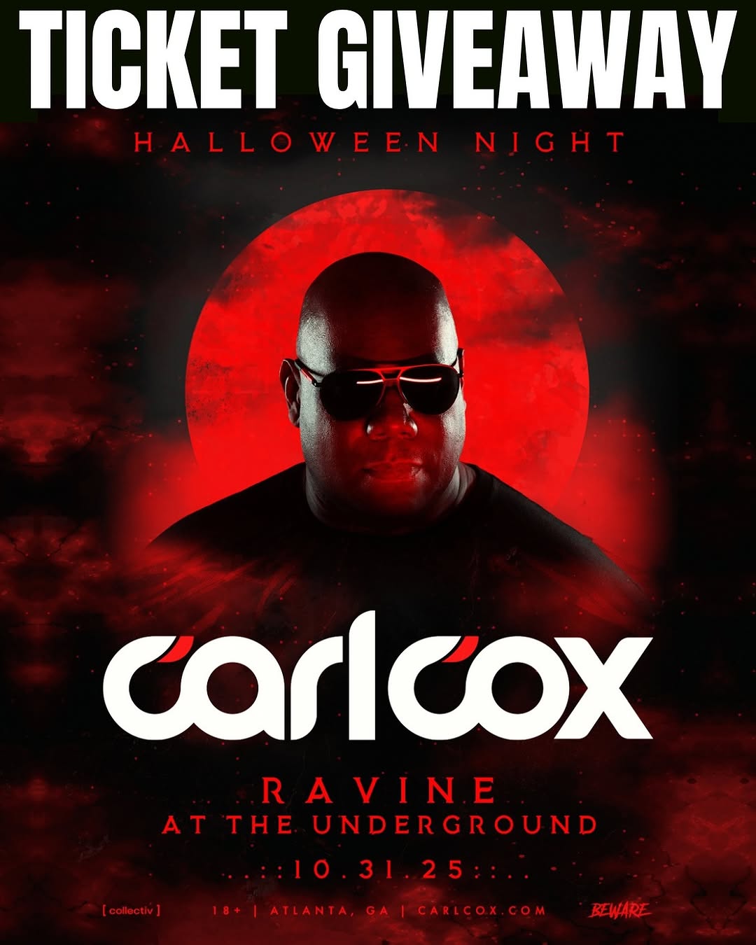 Carl Cox Halloween Night