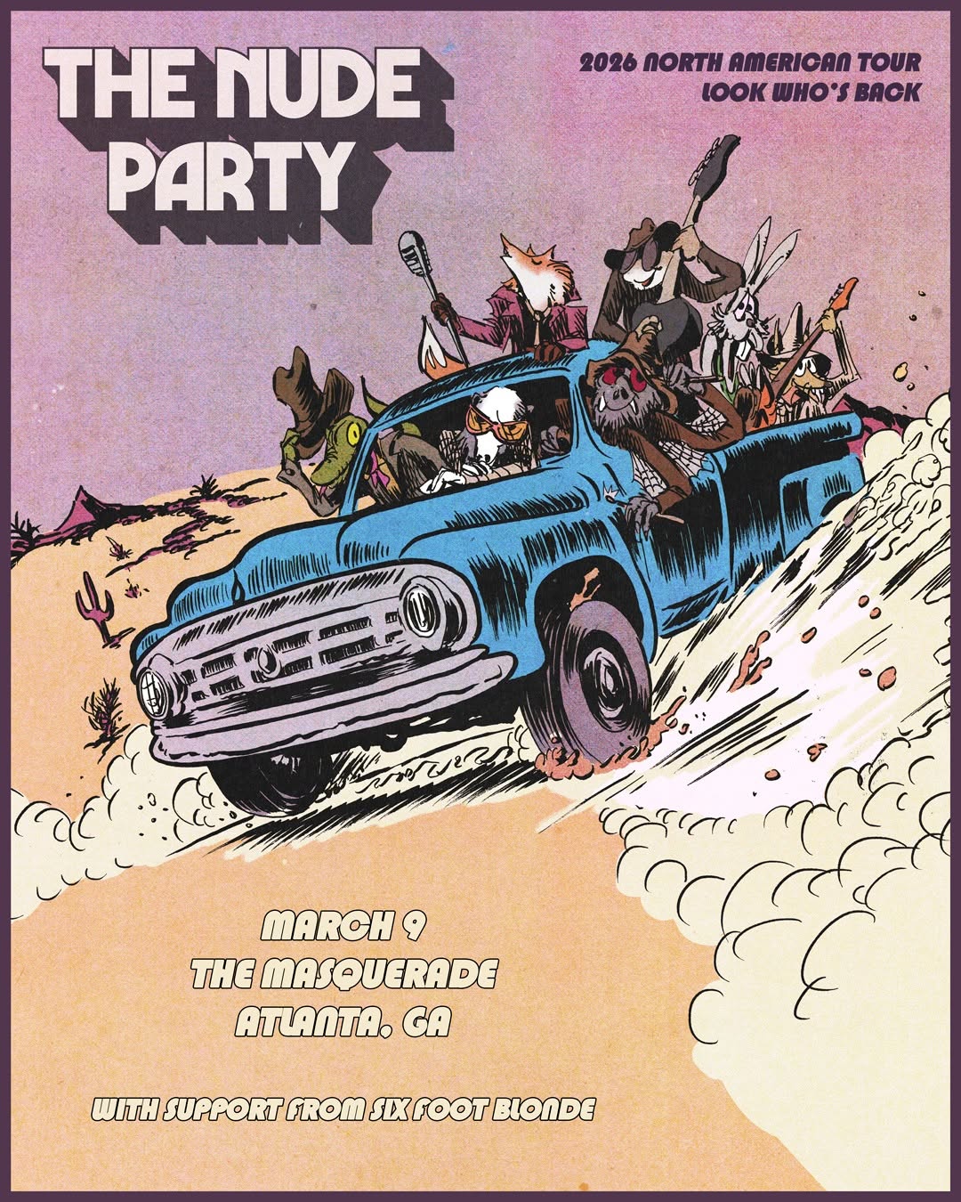 The Nude Party - 2026 North American Tour