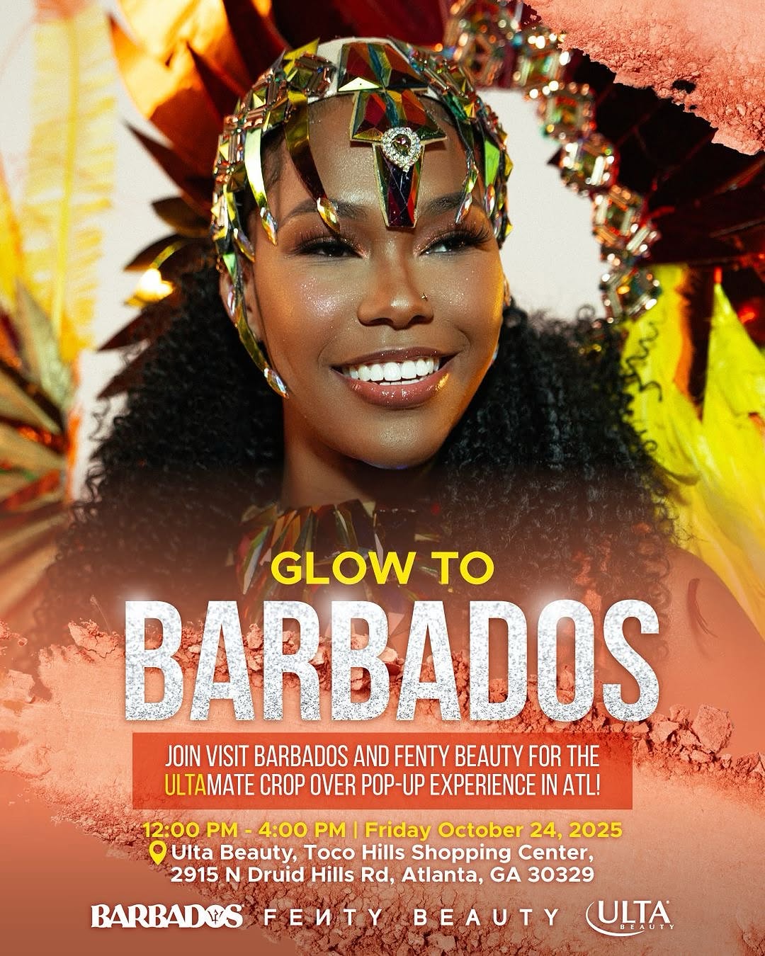 Glow to Barbados Pop-Up Experience