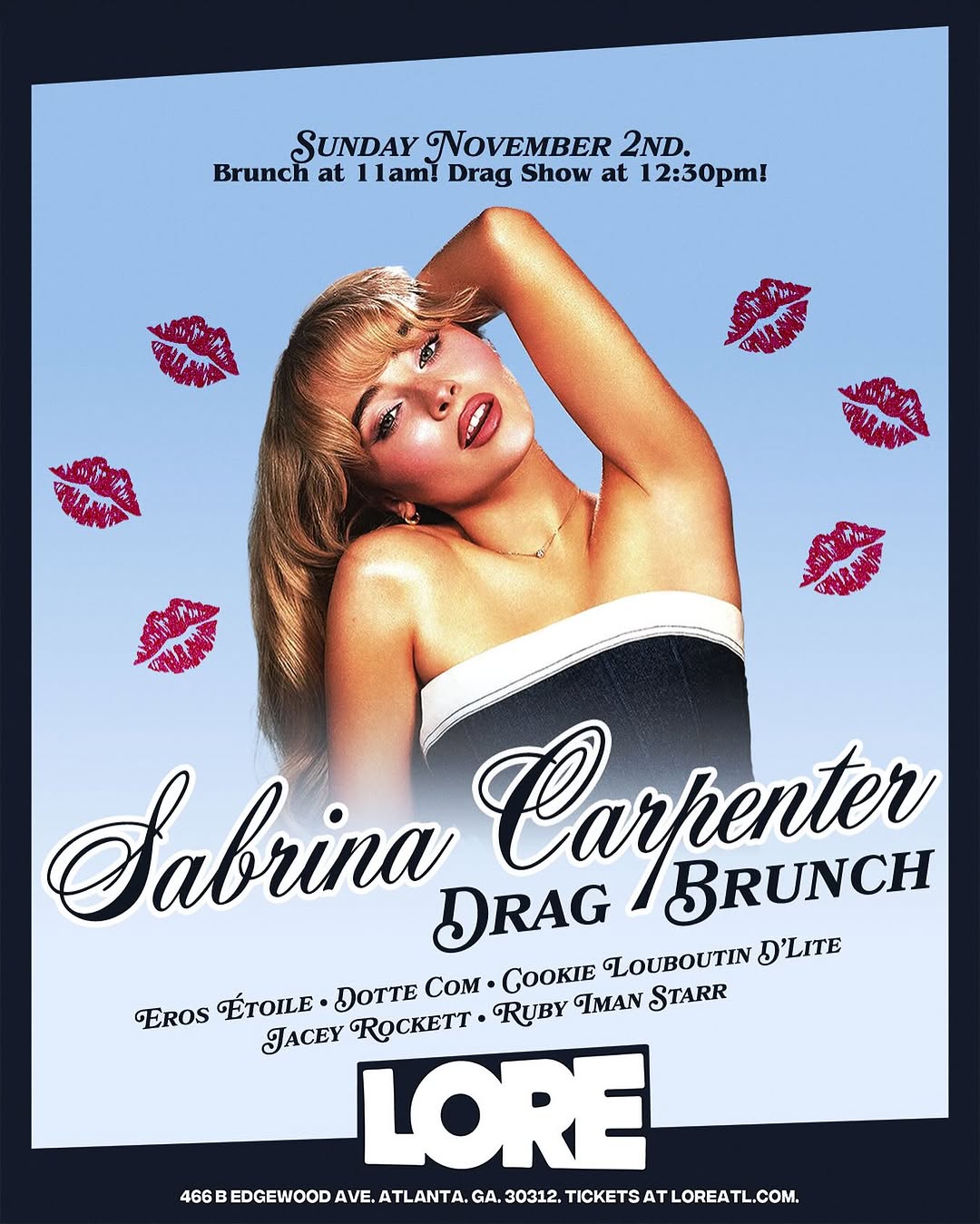Sabrina Carpenter Drag Brunch