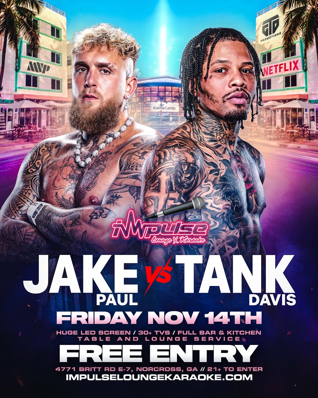 Jake Paul vs Tank Davis
