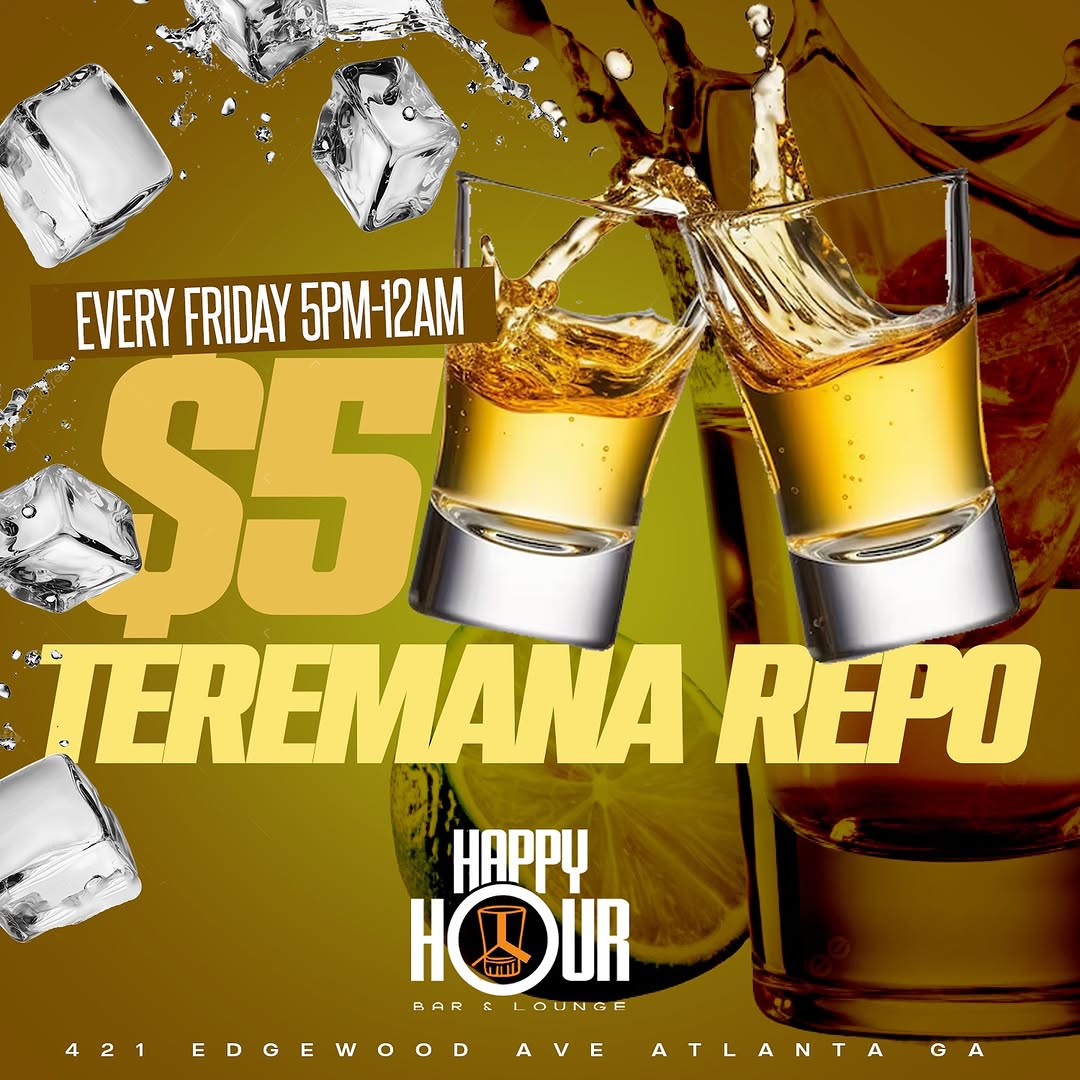 Teremana Repo Happy Hour