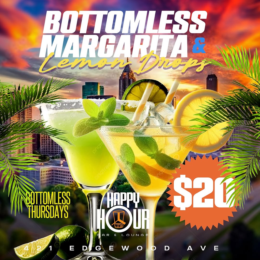 Bottomless Margarita & Lemon Drops