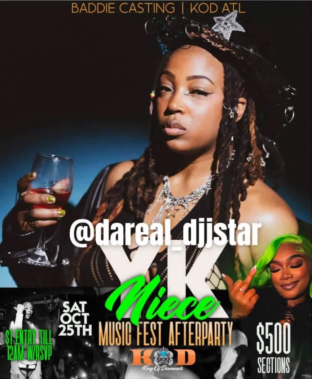 Baddie Casting | KOD ATL Music Fest Afterparty