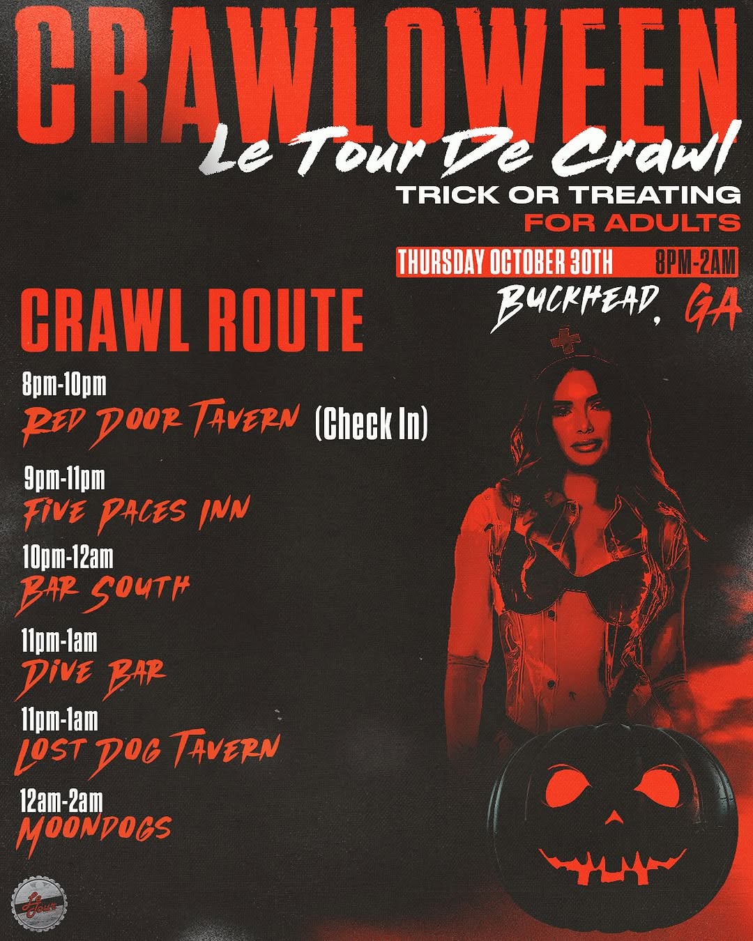 Crawloween: Le Tour De Crawl