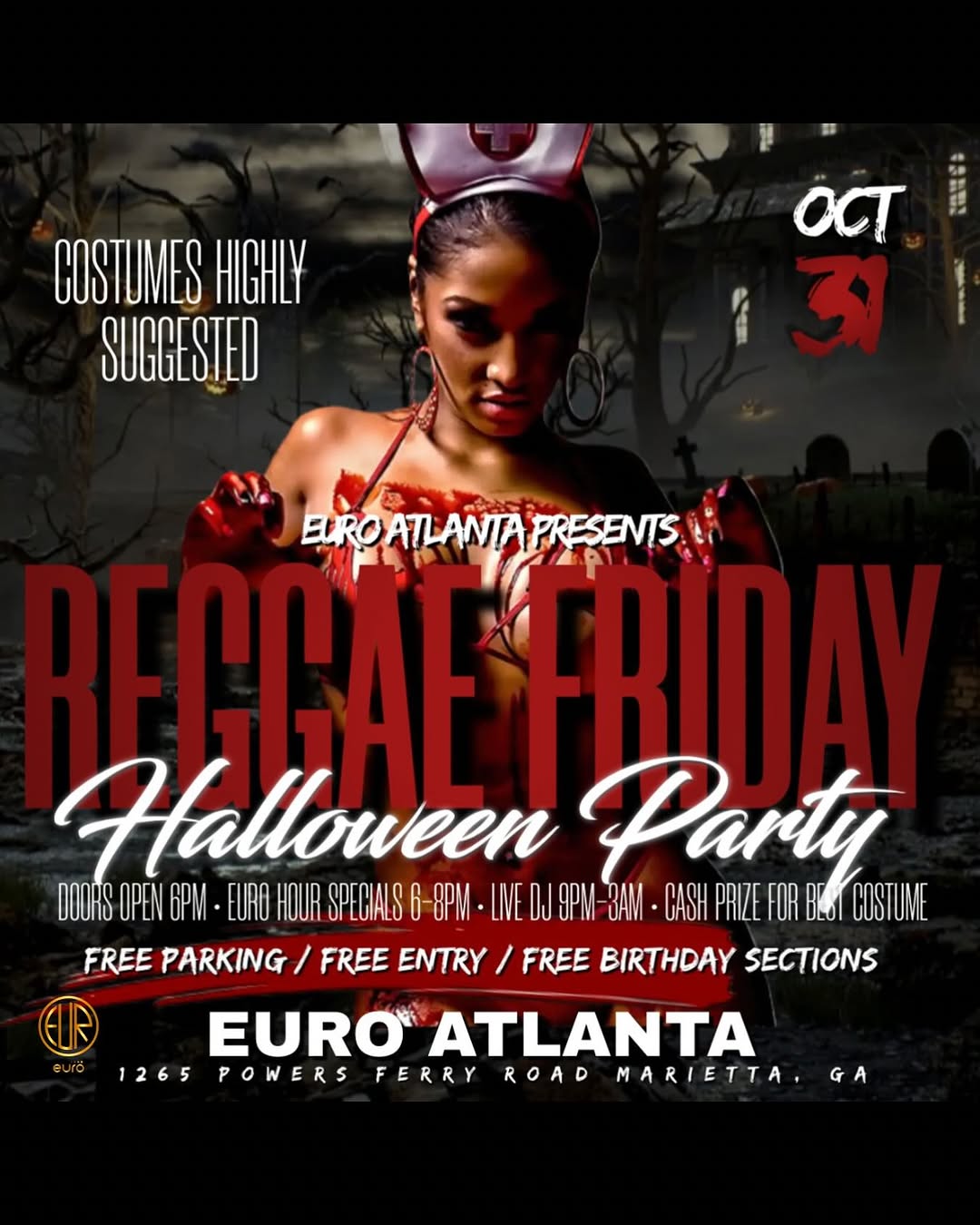 Reggae Friday Halloween Party