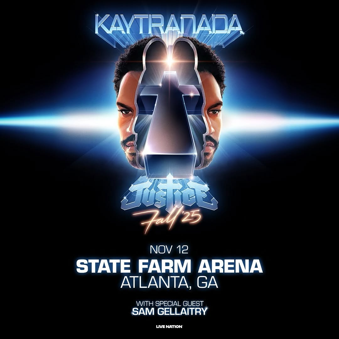 Kaytranada Justice Fall 25 Tour