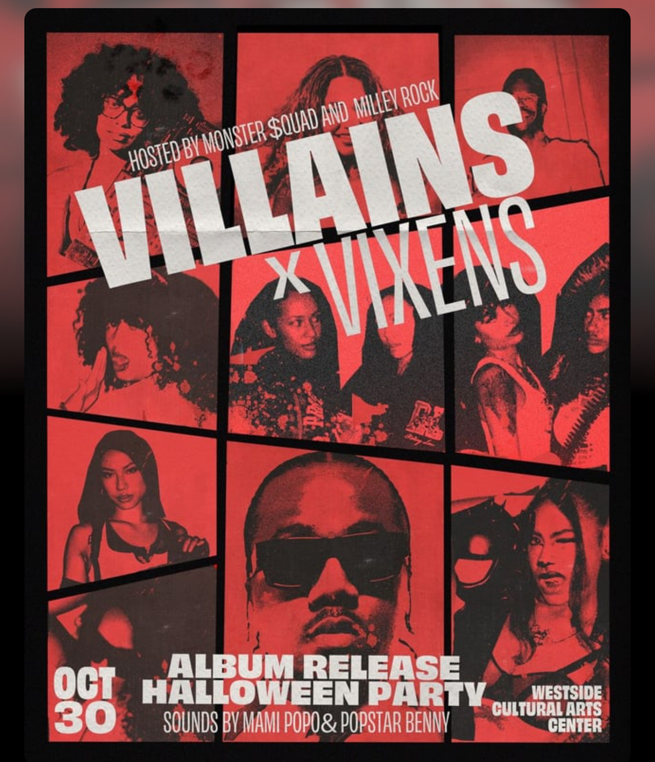 Villains X Vixens Album Release Halloween Party
