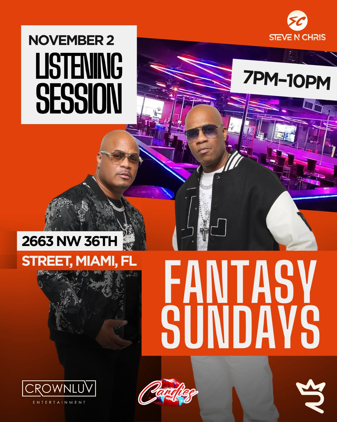 Listening Session - Fantasy Sundays