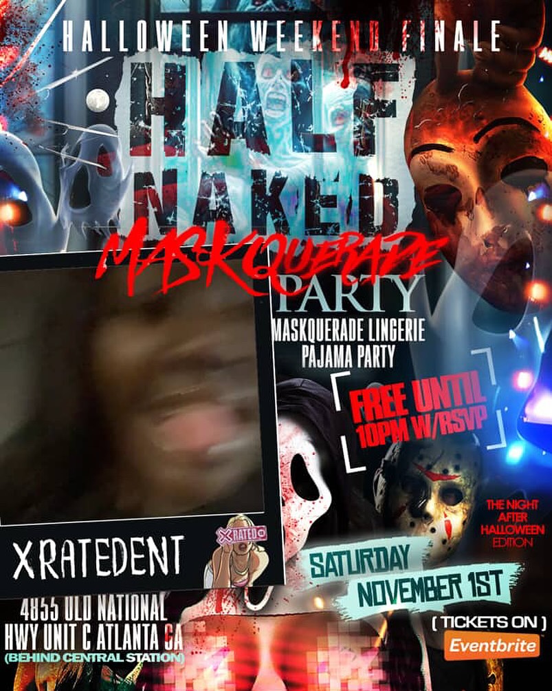 Half Naked Maskquerade Party