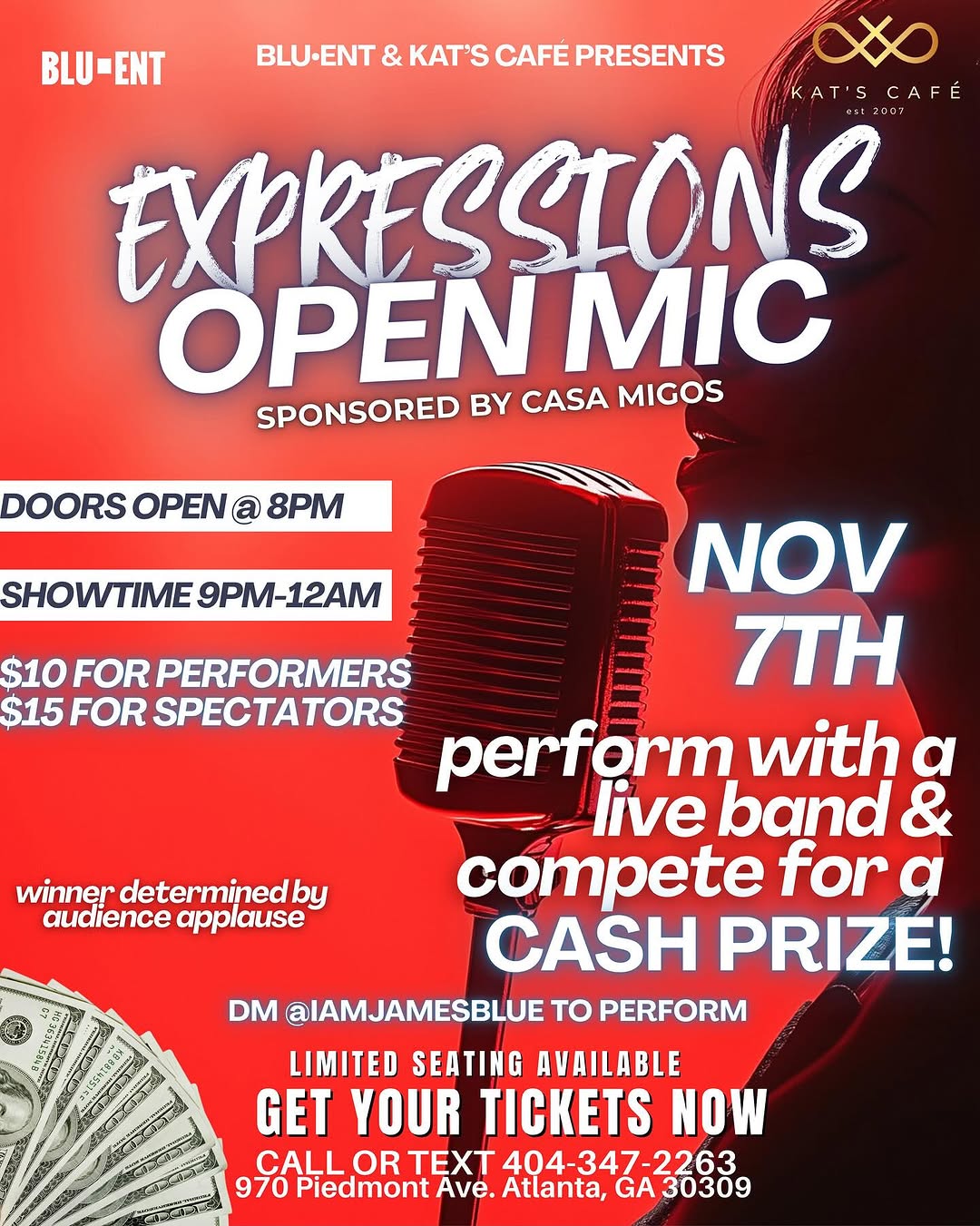 Expressions Open Mic