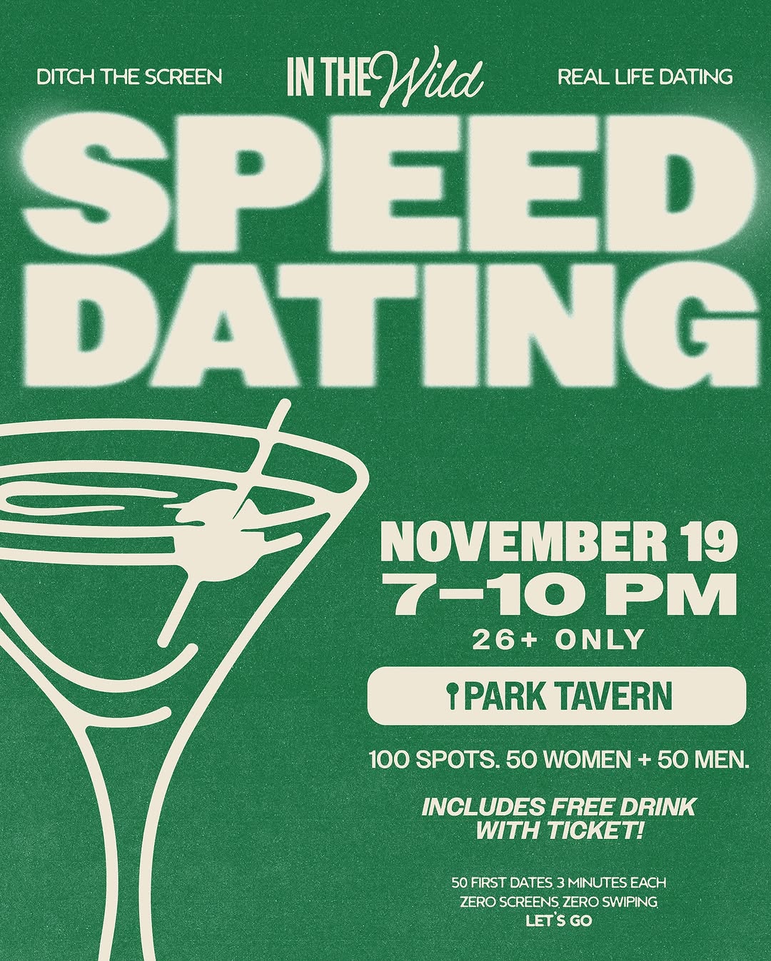 Speed Dating in the Wild