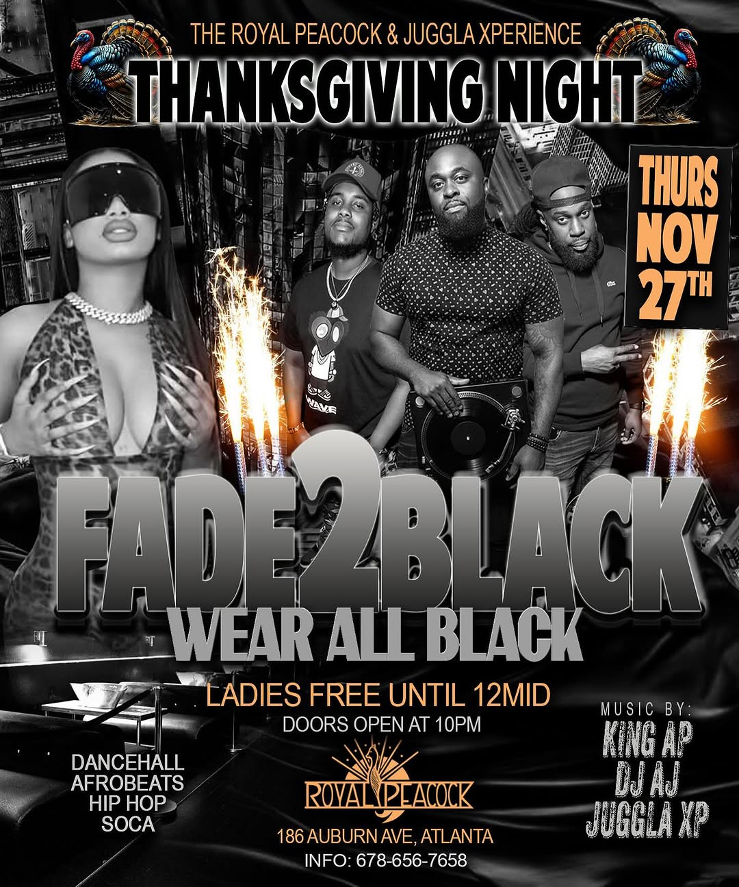 Fade 2 Black Thanksgiving Night
