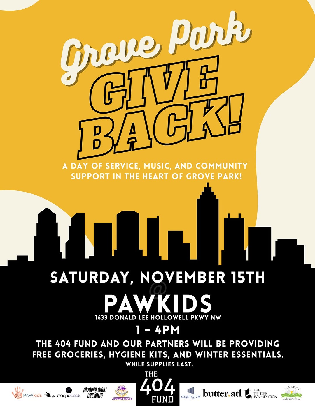 Grove Park Give Back!