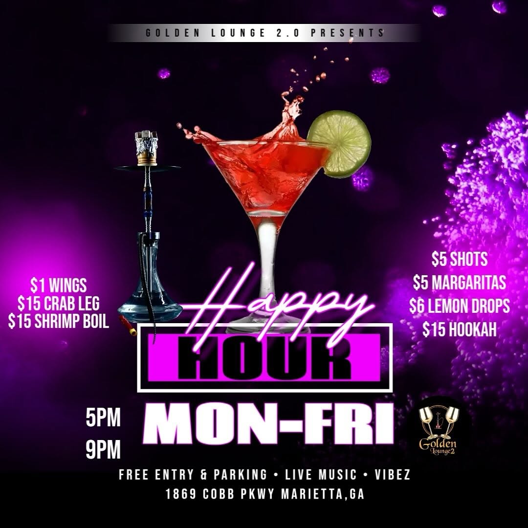 Happy Hour at Golden Lounge 2.0