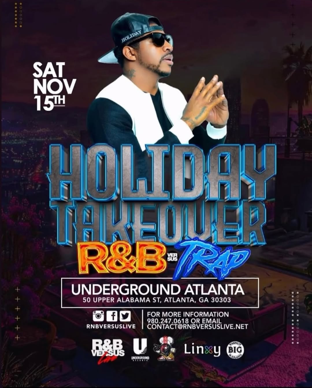 Holiday Takeover R&B vs Rap