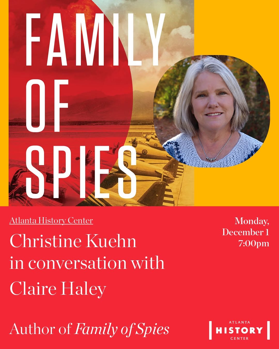 Family of Spies: Christine Kuehn in conversation with Claire Haley