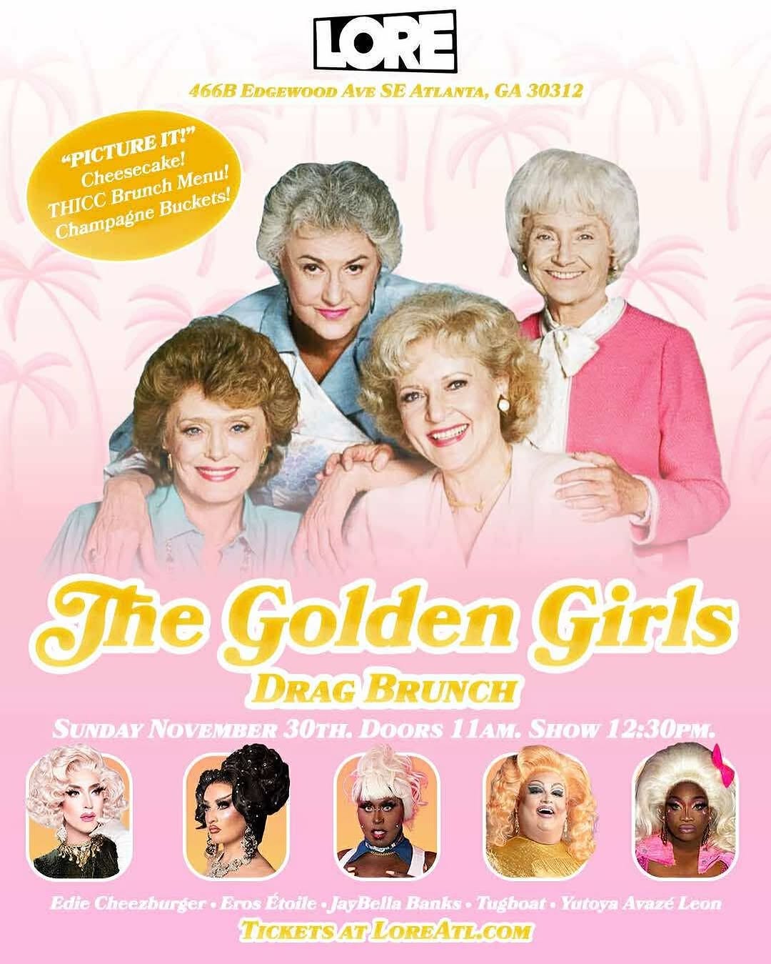 The Golden Girls Drag Brunch