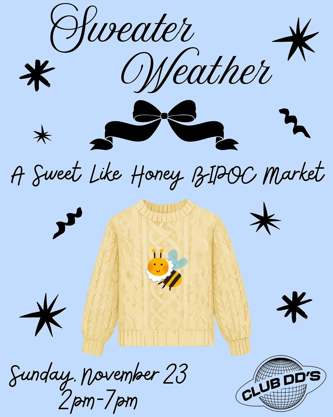 Sweater Weather: A Sweet Like Honey BIPOC Market