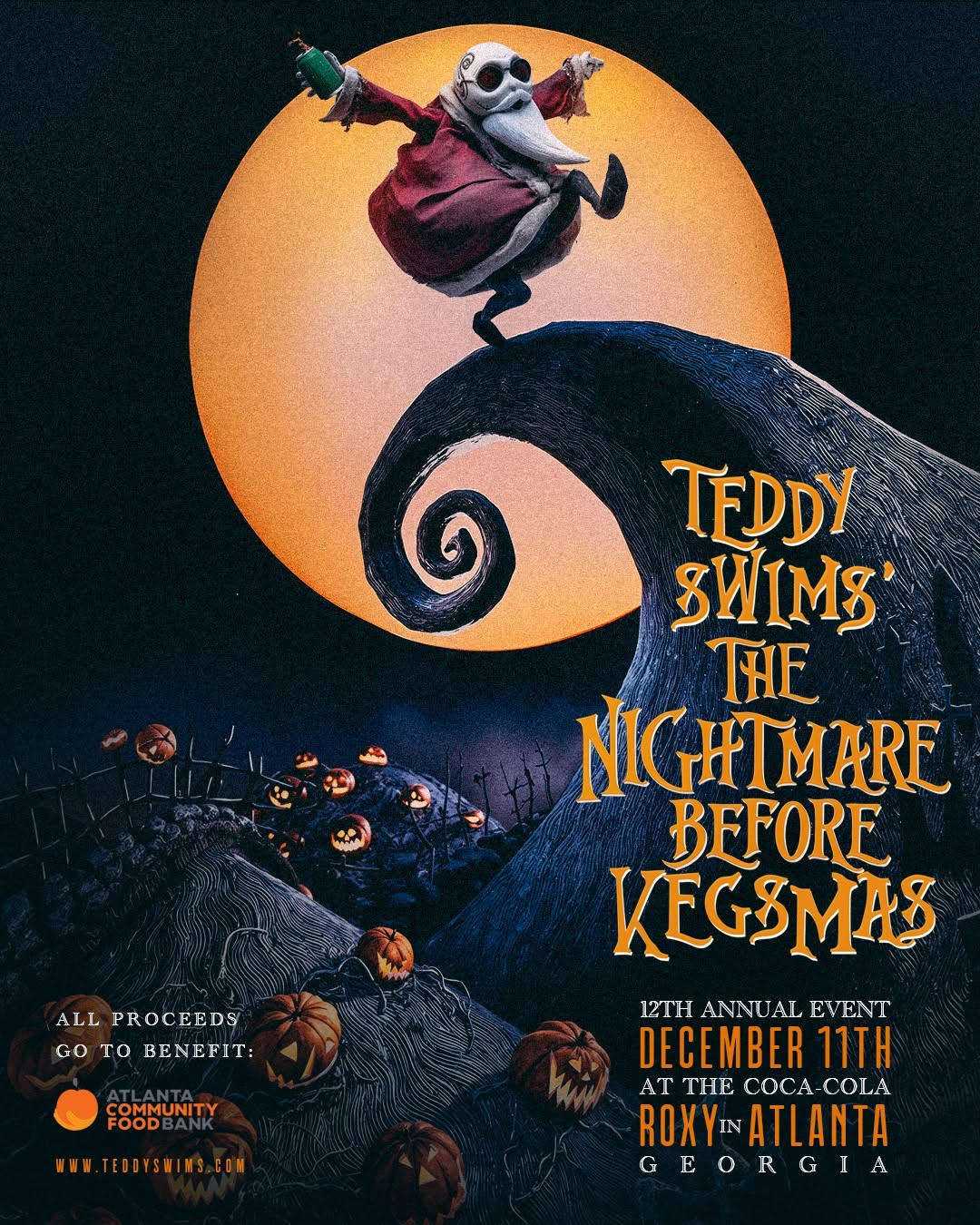 Teddy Swims The Nightmare Before Kegsmas