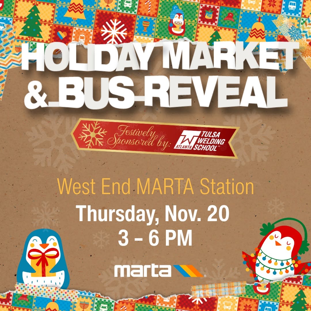 Holiday Market & Bus Reveal