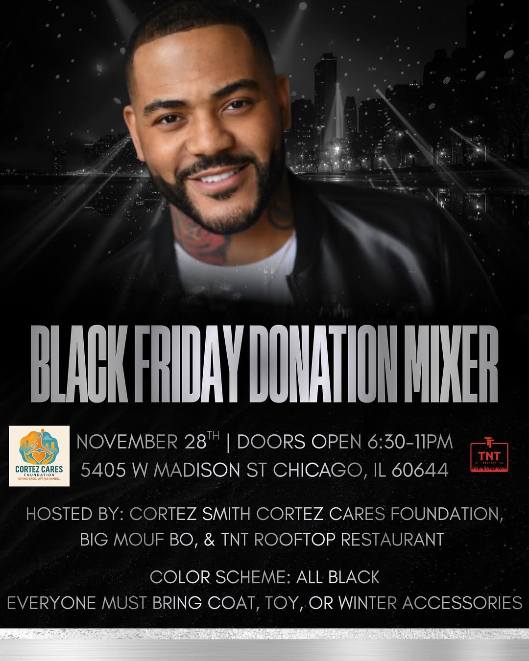 Black Friday Donation Mixer
