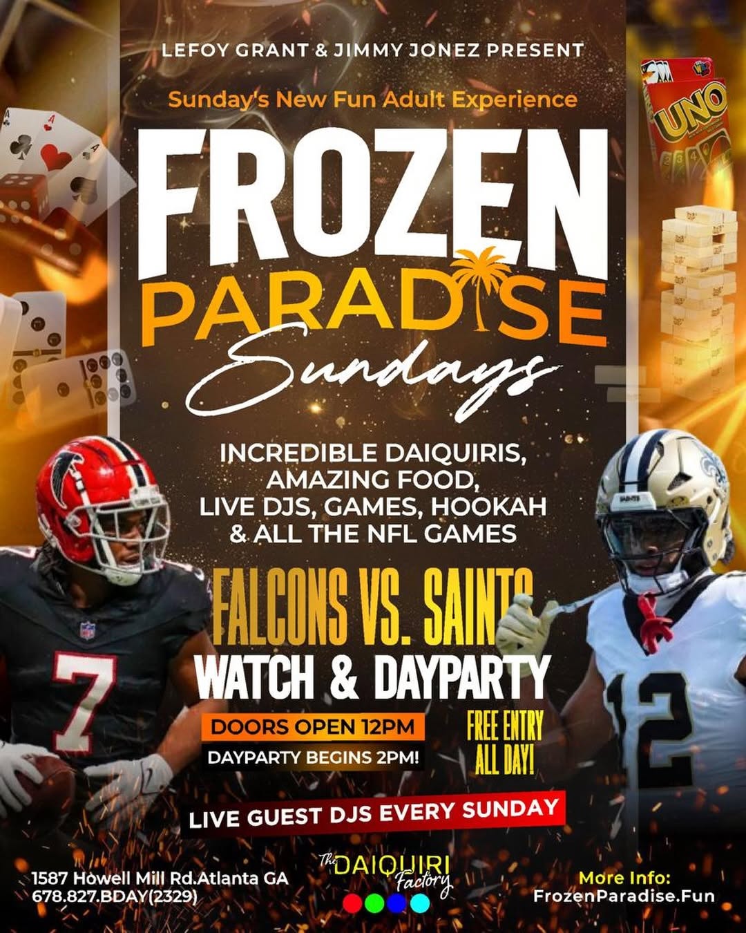 Frozen Paradise Sundays