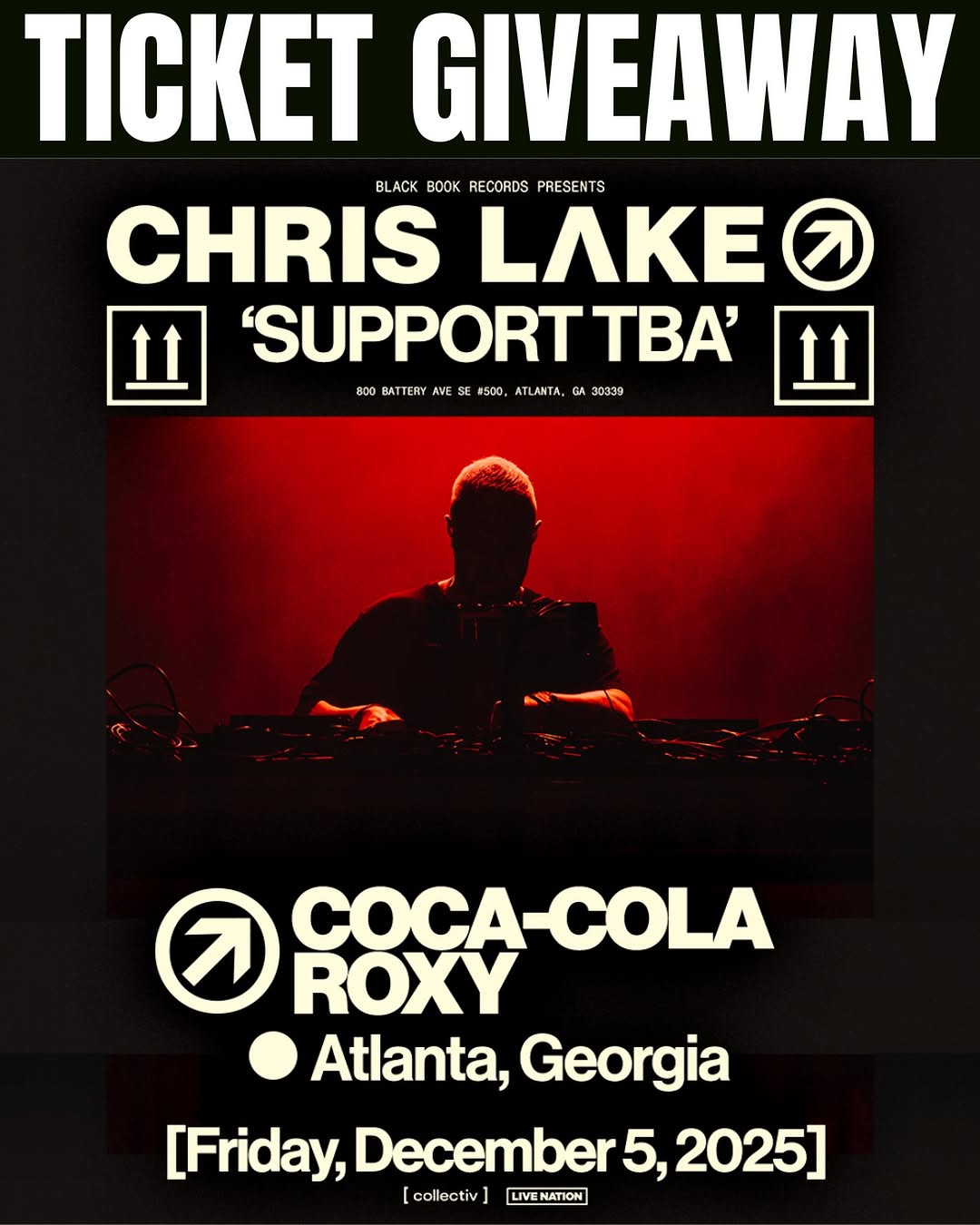 Chris Lake Ticket Giveaway
